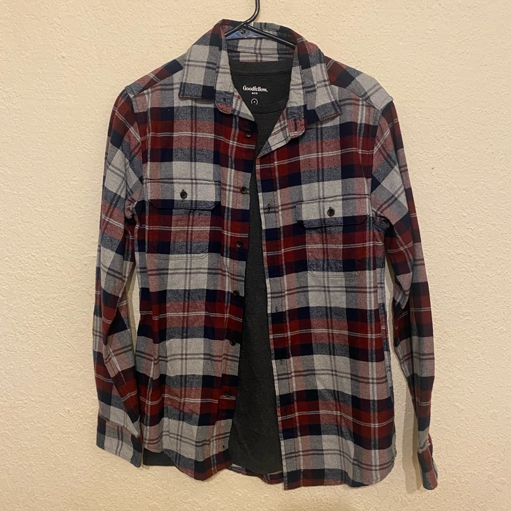 NWT Goodfellow and Co. bundle. Both size small. Includes flannel and undershirt.